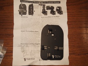 FoneMate Smart Phone to Tele Vue Eyepiece Adapter