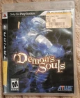 Demon's Souls PS3 Playstation 3 CIB Game Disc Manual Case Multiplayer ATLUS M17+