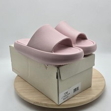 J/Slides Shoes Womens Size 10 Pink Squish Slide Sandals Cushioned Comfort New