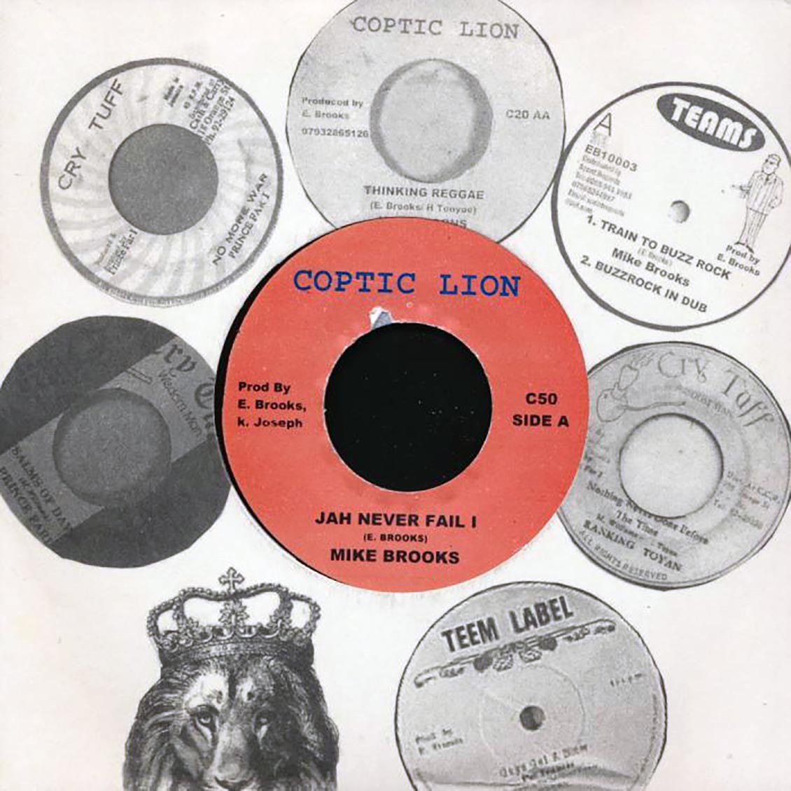 Mike Brooks - Jah Never Fail I / Keety Roots - Version [New Vinyl 7"]