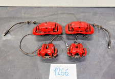  07-13 Oem Bmw E90 E92 335 Front Rear Driver Passenger Brake Calipers Red Set 