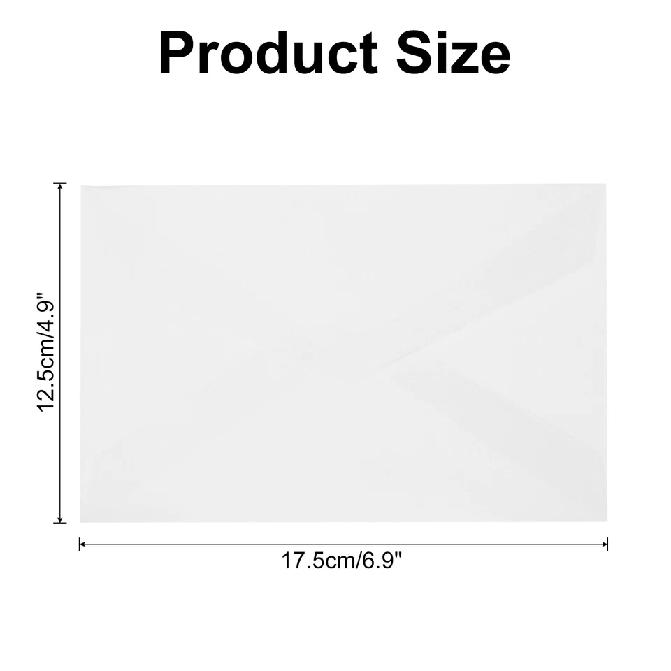 30 Pack Vellum Paper, 5x7 Inch Vellum Jackets Rhomb Envelopes Foto 2 de 4