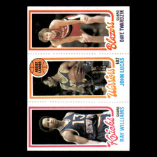 Dave Twardzik/John Lucas/Ray Williams #202/94/173 1980 Topps Basketball Card NBA