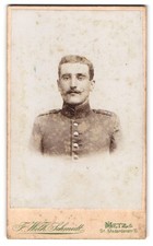 Photo F. Wilh. Schmidt, Metz, St. Medardenstr. 10, Portrait of Soldier in Unifor