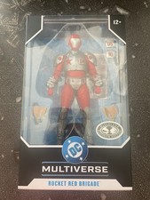 McFarlane DC Multiverse Rocket Red Brigade Platinum Edition 7 Action Figure New