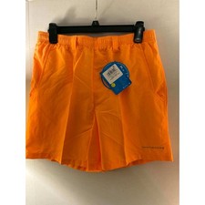 Columbia PFG Backcast III Water Shorts Mens Small Orange 6in Inseam FM4009-873
