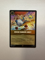 Rescue Rangers Away! Promo Disney Lorcana