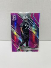 Maurice Hurst #/20 Neon Pink Prizm Die-Cut ROOKIE 2018 Panini Spectra Raiders RC