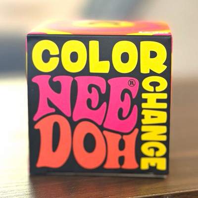 Schylling Nee Doh Color Change Tactile Squeeze Toy, Boxed - Yellow 2 in stock