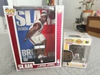 NBA SLAM LeBron James Funko Pop! And LeBron James Funko Pop #90 Bundle