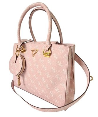 GUESS 4G Logo Small Pink Satchel Bag NWOT