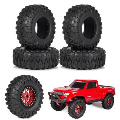 2.2'' Rubber Tires for 1/10 RC Crawler Axial SCX10 RR10 Wraith TRX4 Capra AXX4