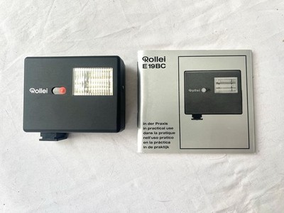 Rollei E19BC Flash w/ Manual. Excellent Tested. *Works*
