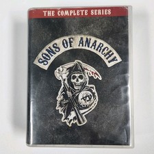 Sons of Anarchy The Complete Series DVD Seasons 1-7 30 Disc Box Set Motorcycle