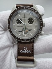 OMEGA x Swatch MoonSwatch Mission to Saturn Chronograph with box and papers