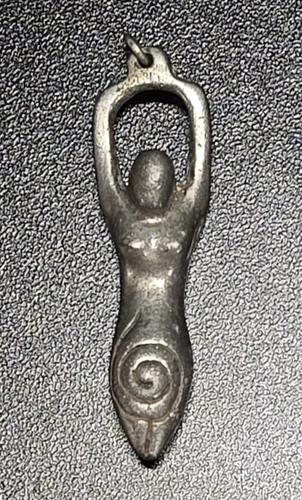 Vintage Göttin des Lebens Anhänger - Bild 1 von 2