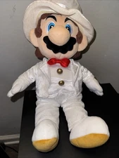 Super Mario in Wedding Tuxedo Theme 10" Plush Toy Super Mario Cute Stuffed Doll