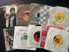 LOT OF 11 Vinyl Records 45 RPM 1980s Bruce Springsteen & Others see photo's