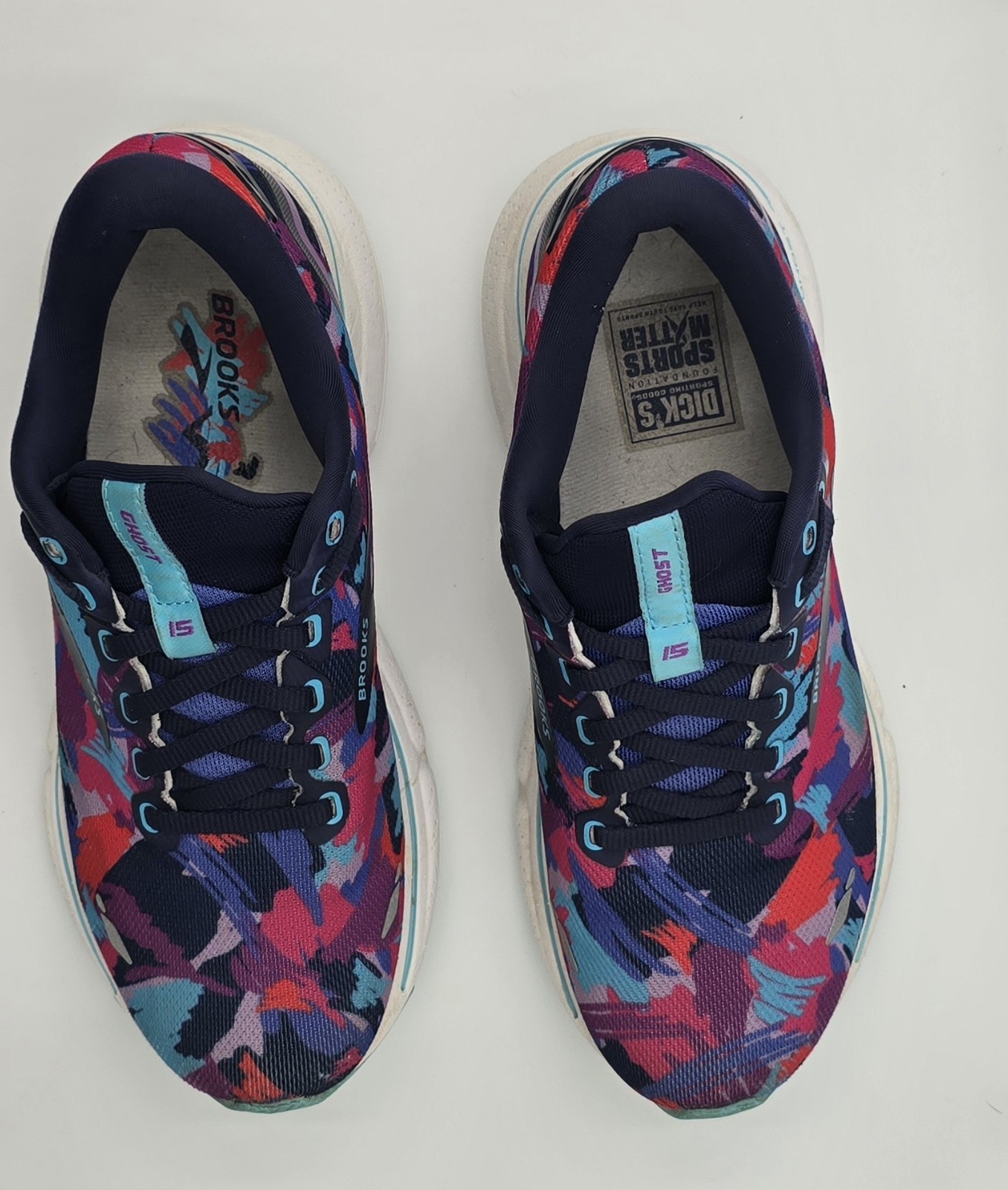 Brooks Ghost 15 Multi Colored/Patterned Womens Ru… - image 1