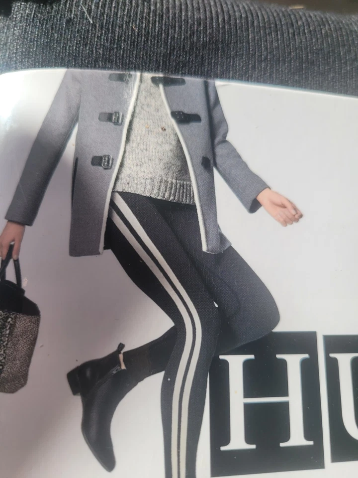 Suéter Leffings negro con rayas para mujer Tue #2125 Foto 2 de 4