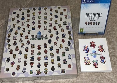 Final Fantasy I-VI Collection Pixel Remaster Anniversary Edition PS4 Rare CanVer
