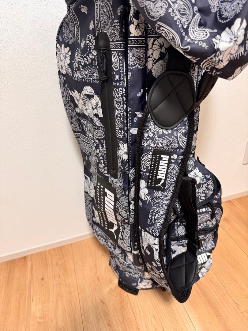 Puma Paisley Lightweight cart bag golf carry caddy bag rare japan used thumbnail 4