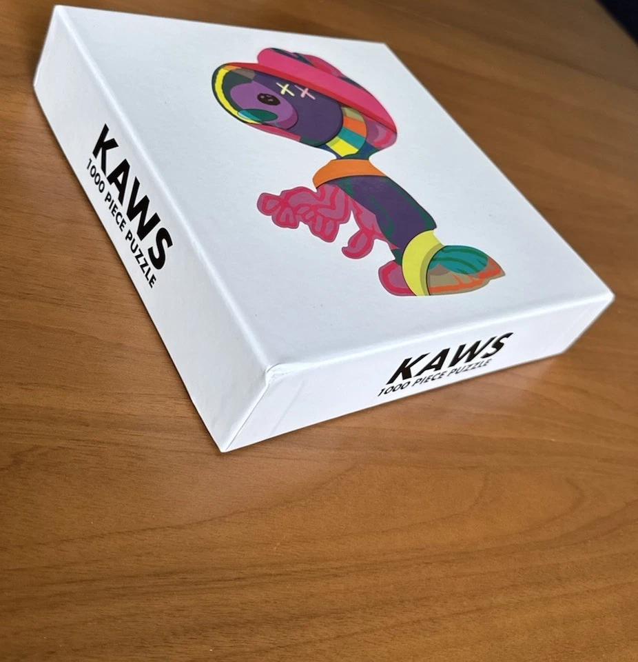 2001 KAWS The Things that Comfort Snoopy MOMA 1000pc Jigsaw Puzzle Complete - Image 3 of 4