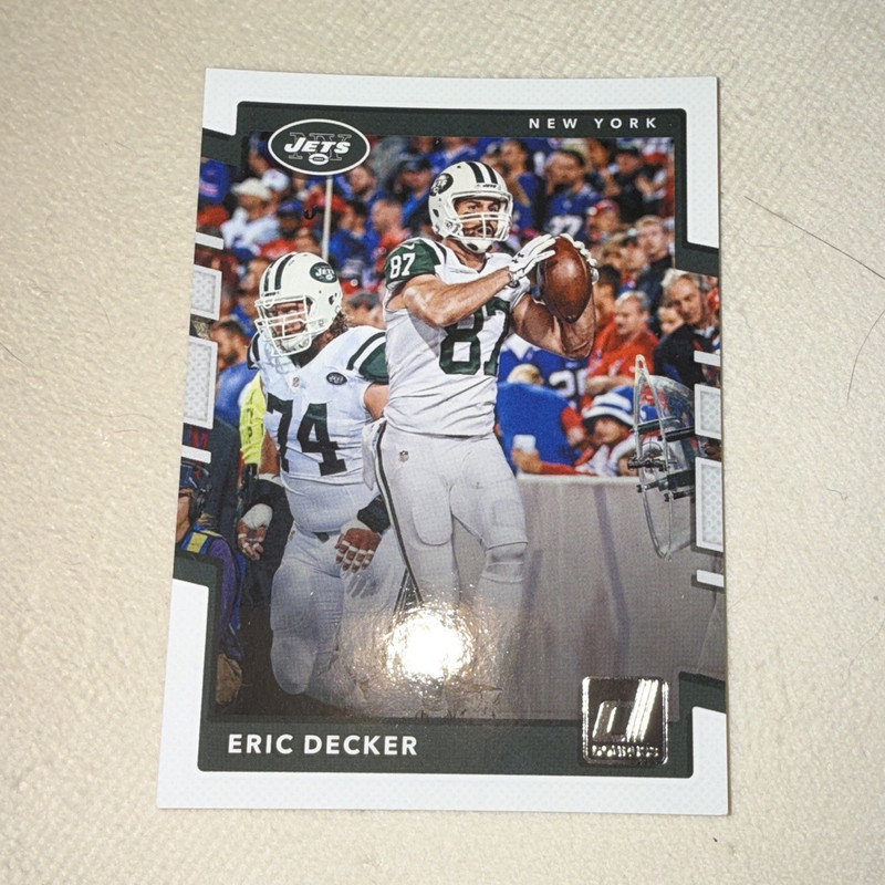 Panini 2017 Donruss Football Eric Decker New York Jets Base Set #250