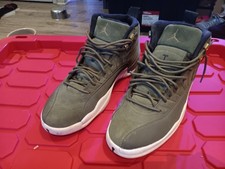 Nike retro 12 oliwkowe