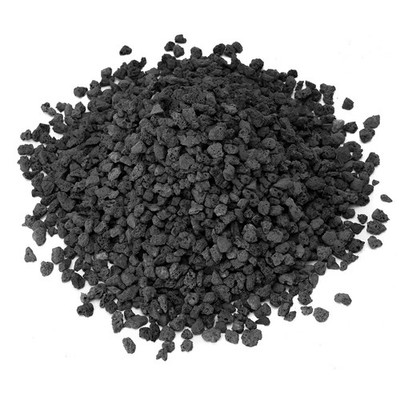5LB Black Earth Natural Lava Rock Granules for Gas Fire Pit | Fireplace | Gas...