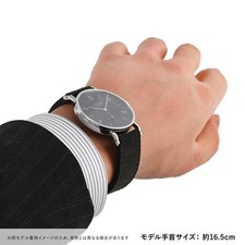 NOMOS Glashütte Tangente 38 Midnight Blue Manual 166 TN1A1BL138 New 8