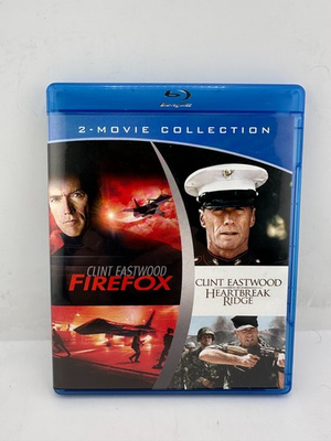 #ad Firefox Heartbreak Ridge Blu ray 2 Movie Collection Clint Eastwood Rare OOP $19.99