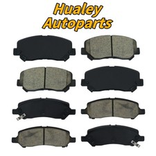 Front Rear 8Pcs Ceramic Brake Pads D882 D883 ...