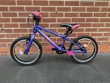 Carrera Cosmos Kids Bike 16” Wheels Purple Pink Very Lightweight Frog Isla Bike