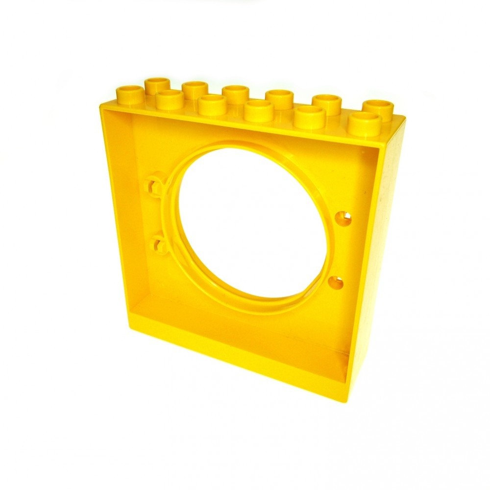 1X Lego Duplo Ball Track Holder 2X6X5 Yellow Door Gate Flap Tube 4114704 31191