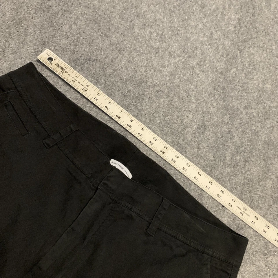 Pantalones chinos James Perse 36 trabajo informales utilitarios preppy negros Foto 3 de 4