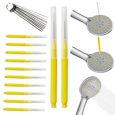 Showerhead Cleaner Tools Set Small Hole Cleaning Brushes for Bathroom Nozzle Gap