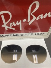 Authentic Ray-Ban RB2204 Gray -brown Gradient Replacement Lenses 54mm Glass
