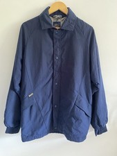 Sunderland of Scotland Small Goretex Herren klassisch blau durchgehender Rei&szlig;verschluss Jacke Mantel Golf