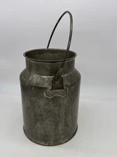 Vintage Galvanized Security Brand Bucket 9’ X 7’ Very Heavy Duty