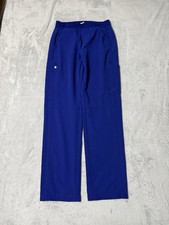 FIGS Axim Mens XS Cargo Scrub Pants Technical Collection Royal Blue FLAWS