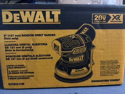 #ad DeWalt DCW210B 20V Cordless 5quot; Variable Orbital Sander $89.99