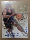 1998 Skybox Premium Autographics Cory Alexander Auto Blue Ink 34/50