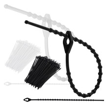 Boltza® 150mm Reusable Ball Type Knot Cable Ties – Beaded, Adjustable