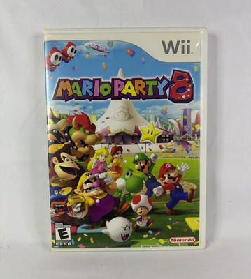 Nintendo Mario Party 8 Nintendo Wii E NTSC-U/C Multiplayer Complete w/ Case