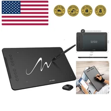 XPPen Deco 01 V3 Tablet-16384 Levels, 10x6 Inch, Battery-Free Stylus for Artists