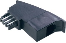 Adapter TAE-F Stecker / RJ11 Western Buchse 6P4C