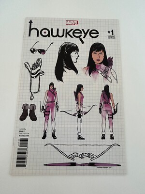 Hawkeye #1 Kate Bishop Romero Design Variant 1:10  Marvel Comics