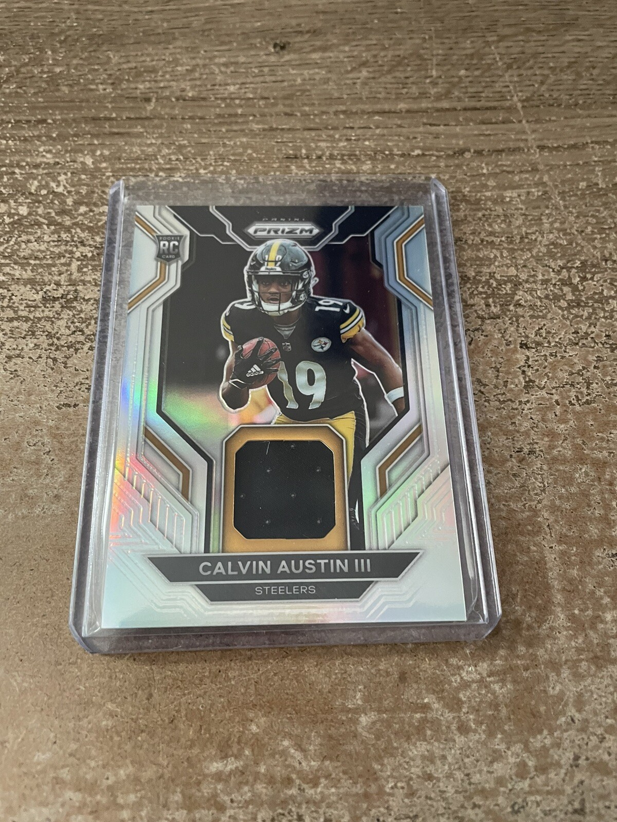 Calvin Austin Panini Prizm Rookie Gear #RGCA Base