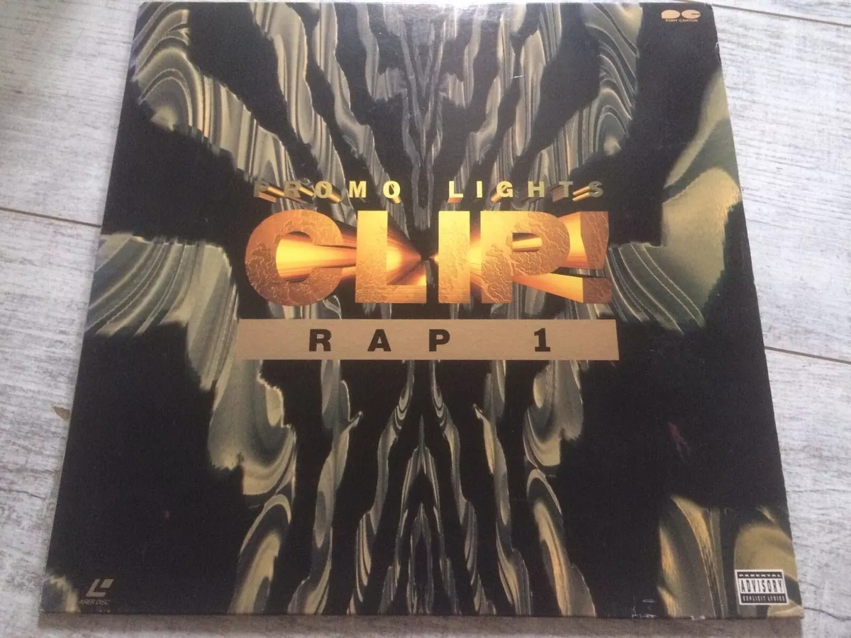 Promo Lights Clip! - Rap set vol 1/2/3 Laserdisc LD Music Video